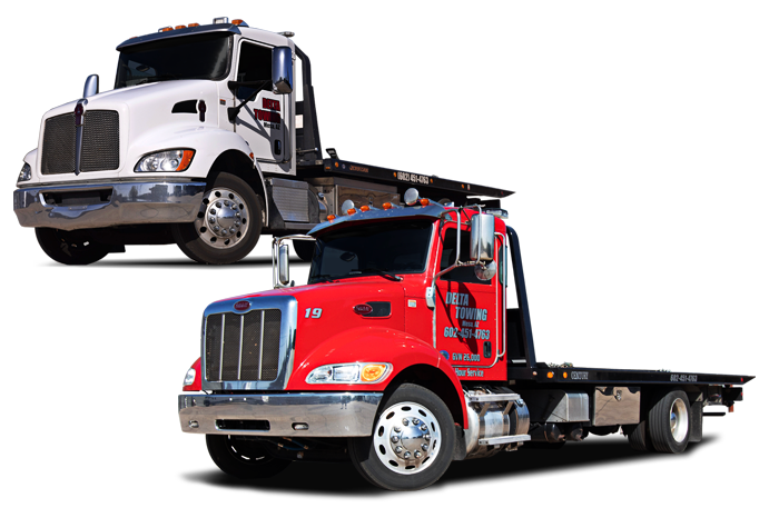 Delta Towing Services: light duty, medium duty towing and transport services in Phoenix, Mesa, Chandler, Gilbert and more