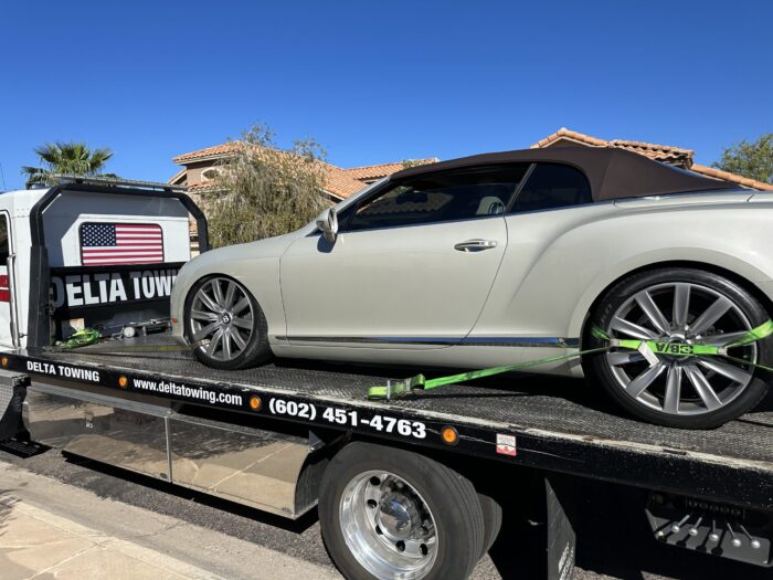 delta towing bentley
